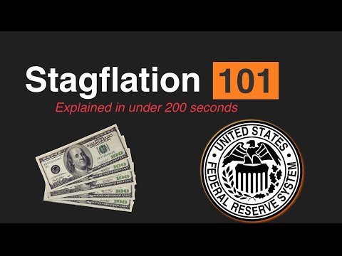 Stagflation Explained in under 200 Seconds