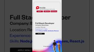 Remote dev jobs of the day | March 23, Thursday #shorts