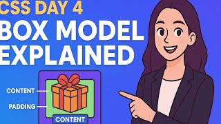 CSS Day 4 – Box Model, Margin, Padding & Border Explained with Examples | CSS Tutorial for Beginners
