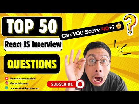 Top 50 React Intermediate Questions & Answers | ReactJS Quiz for Interview Prep