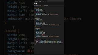 Hypnotic Spiral Clock with Pure HTML/CSS (No JavaScript!)