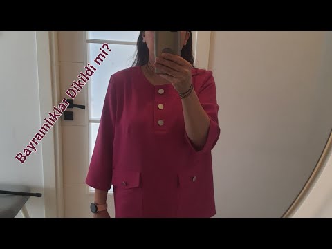 Uzun video⏩️Hala Bayramlıklarını Dikmemiş Olanlar için Son Günleri Kaçırmayın 🥰