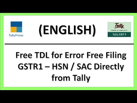 GSTR1 FILING WITH HSN SUMMARY ENGLISH