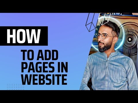 Video 5: Add pages in WordPress website | ss world | Sir Bilal