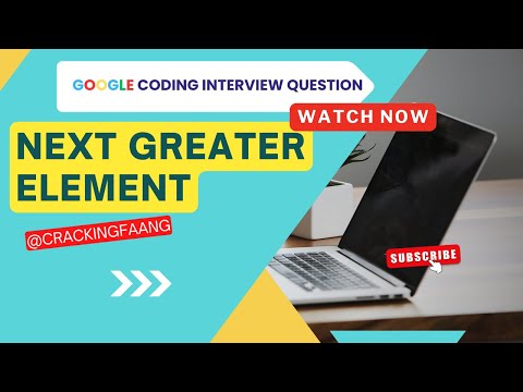 Google Coding Interview Question | Leetcode 503 | Cracking the coding interview in Hindi