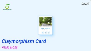 Claymorphism Card