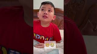 CUTEST REACTION. First baby tooth FALL OUT