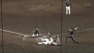 【執念】#小幡竜平 選手、魂の本塁突入！8回裏#糸原健斗 選手のショートゴロ野選で勝ち越し！【2023/5/11Ｔ－Ｓ】