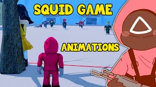 The Best SQUID GAME Animations On YouTube !!