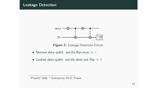 Zhenyu Cai (Oxford) - A Silicon Surface Code Architecture Resilient Against Leakage Errors