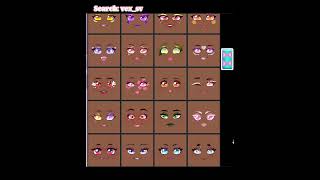Faces for role playing #royalehighoutfits #royalehigh #trending #roblox #royalehighfashion
