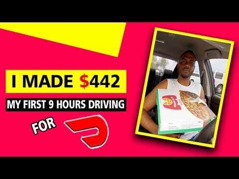 How much does DOORDASH pay in 2025? | I Made $442 during my first 9 hours
