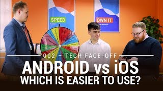 Tech Face-off - One has Android, the Other Has iOS. But which is easier to use?