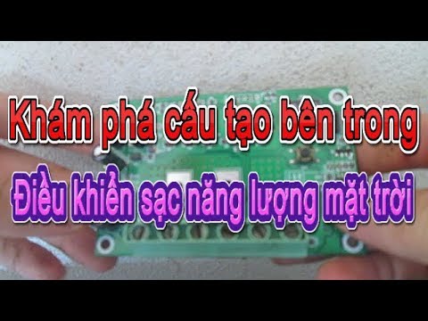 Bên trong bộ điều khiển sạc năng lượng mặt trời giá rẻ có gì?