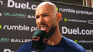 “I WON’T KICK HIM, I’LL PUNCH HIM” ANDREW TATE REACTS TO ARGUMENT WITH CHASE DEMOOR  