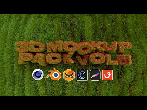 3D Mockup pack Vol 5 (Animated Clothing): How to use + Showcase