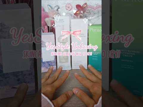 Yesstyle Unboxing ~  Skincare Gems You Need to Try! // #yesstyle #skincare #skincareproducts