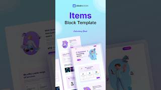 Meet Items IT Solution Block Template - Your Next-Gen WordPress Solution by ZoloBlocks
