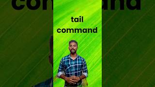 tail command in linux  | linux telugu tutorial #linux #tailcommand #shorts #linuxcommands