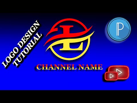 How To Make Logo For Youtube Channel  | PixelLab Se Logo Kaise Banaye