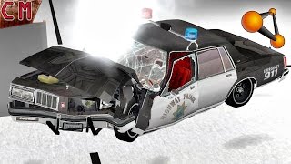BeamNG Drive -  IIHS crash test moderate overlap #1