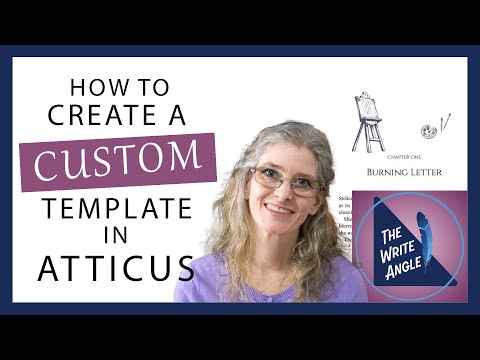 🖌️✨ Create a Custom Template in Atticus 📚