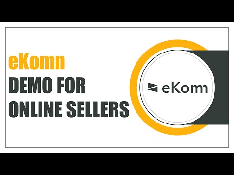 eKomn demo for Online Sellers (English) | eKomn