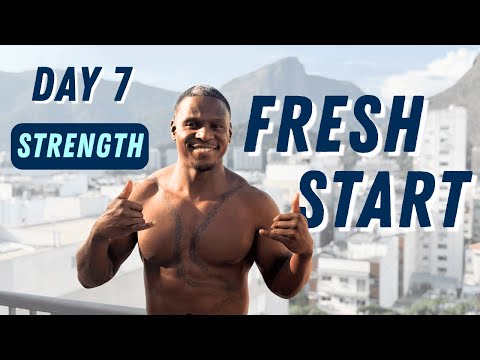 Day 7: Follow along HOME workout for STRENGTH - 3 exercises