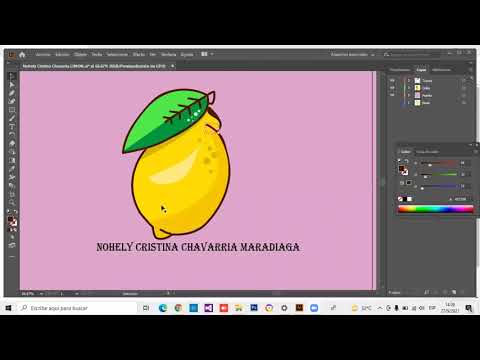 video de ilustración de limón