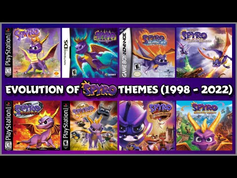 Evolution of the Spyro The Dragon Theme (1998 - 2022)