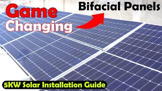5KW Solar System installation Guide, Longi Bifacial Solar Panels, Home Solar Power