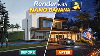 Nono Banana vs Premium Tools | SketchUp Rendering