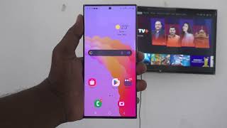 How to do screen mirroring in Samsung Galaxy S24 Ultra 5G