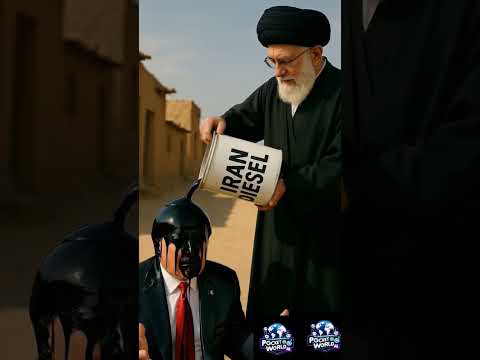 Putting the diesel on trump face #iran #diesel #trump #iranisraelwar #shorts #youtubeshorts #viral