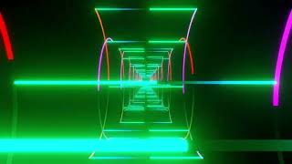 strands of neon light pastel