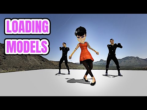 Loading Models (using Three.js) - Both Static and Animated!