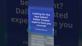 Dallas Recruitment Experts | Staffing Solutions by Choice Specialists