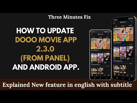 How to update Dooo Movie App 2.3.0 without error - #androidstudio #englishtutorial #android