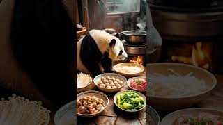 Panda Chef I Viral Magical Animal Chef Videos ICooking animation video I Cute animal chef animation