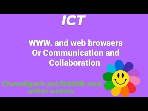 world wide web and web browser Or Communication and collaboration