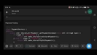 Design and Implement E-Commerce Platform in C++ | Factory, Observer & State Pattern Explained
