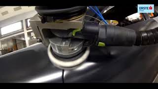 Car body sanding video