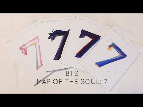 Unboxing|BTS 방탄소년단 MAP OF THE SOUL: 7 🤍(all versions)🤍