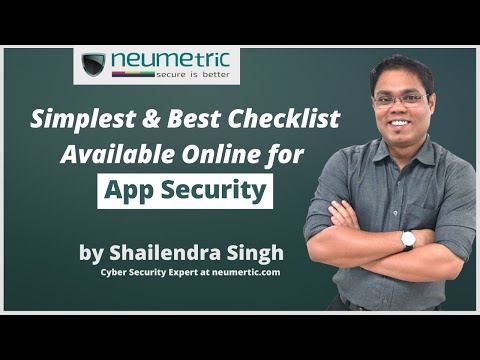 One of the Best Cybersecurity Checklist found online for VAPT