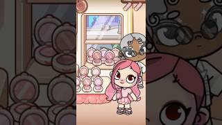 PINK STYLE GLOW UP | AVATAR WORLD #shorts