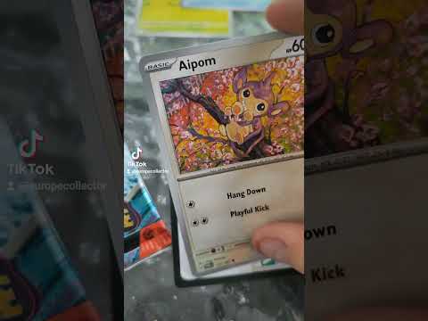 Otwieranie paczki pokemon TCG #tcgpokemon #pokemon #pokemomcards #scarletandviloet