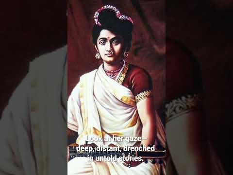 Painting by Raja Ravi vpVarma#ytshorts #rajaravivarma #ytstudioes #artist #fyp #indianart #artwork