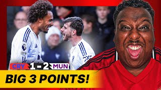 The Biryani Brothers FINALLY Win Together! | Crystal Palace 1-2 Man Utd ft Faz & Nuradin!