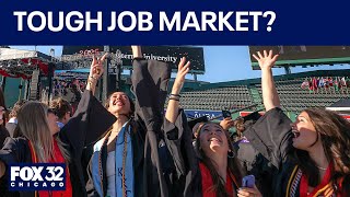 College graduates enter a competitive job market with slow hiring