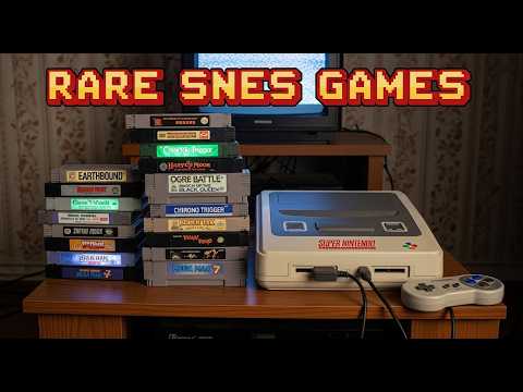 Explore the BEST Rare SNES Games Now